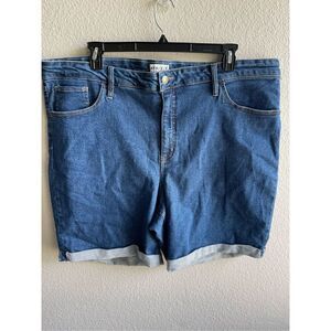 Ava & Viv High Rise Stretch Bermuda Shorts